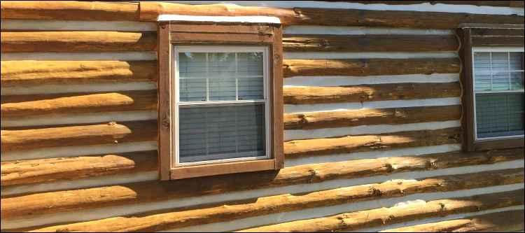 Log Home Whole Log Replacement  Geneva, Ohio